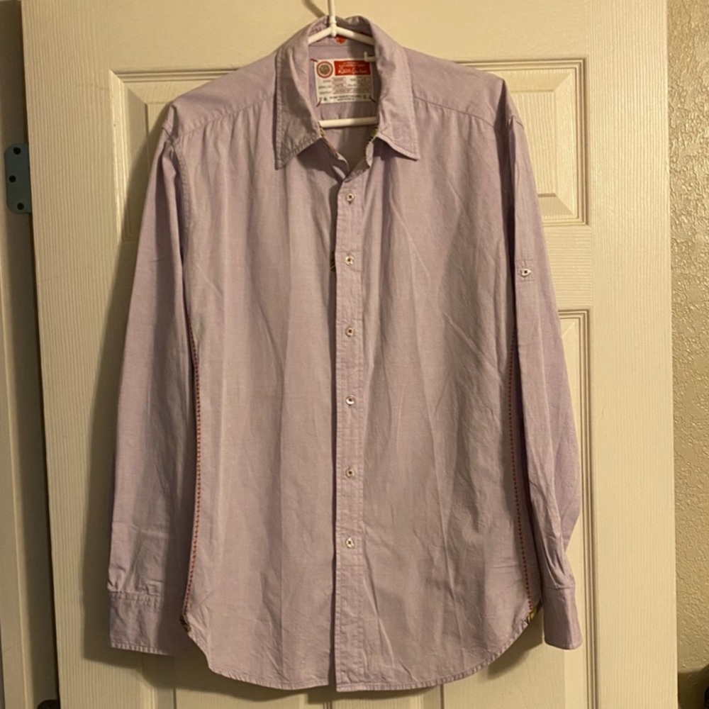 Robert Graham Men’s Long Sleeve Button Dow…